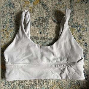 White Lululemon Sports Bra size 8